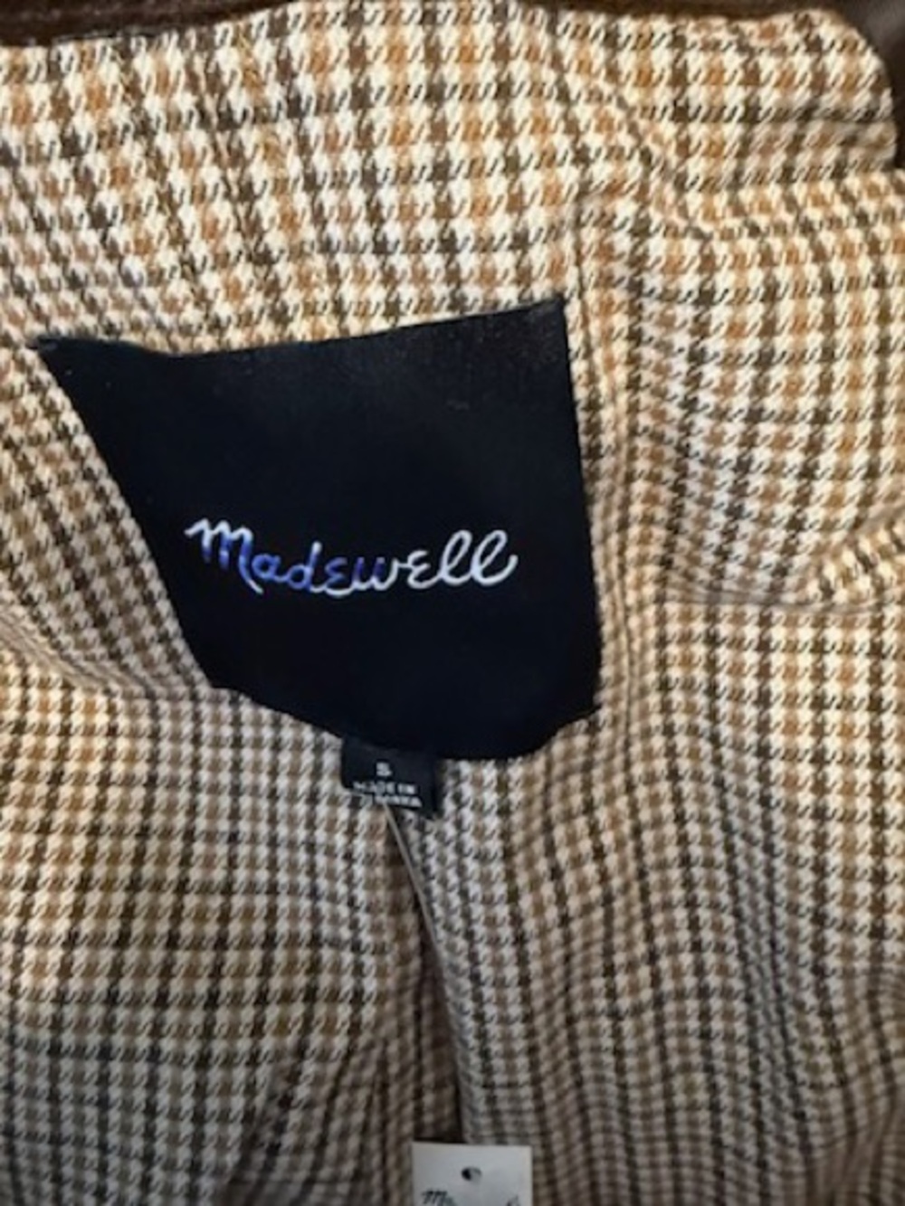 Madewell Women’s The Billie Short Jacket Utility Pockets NWT S Trench Green - Picture 9 of 13